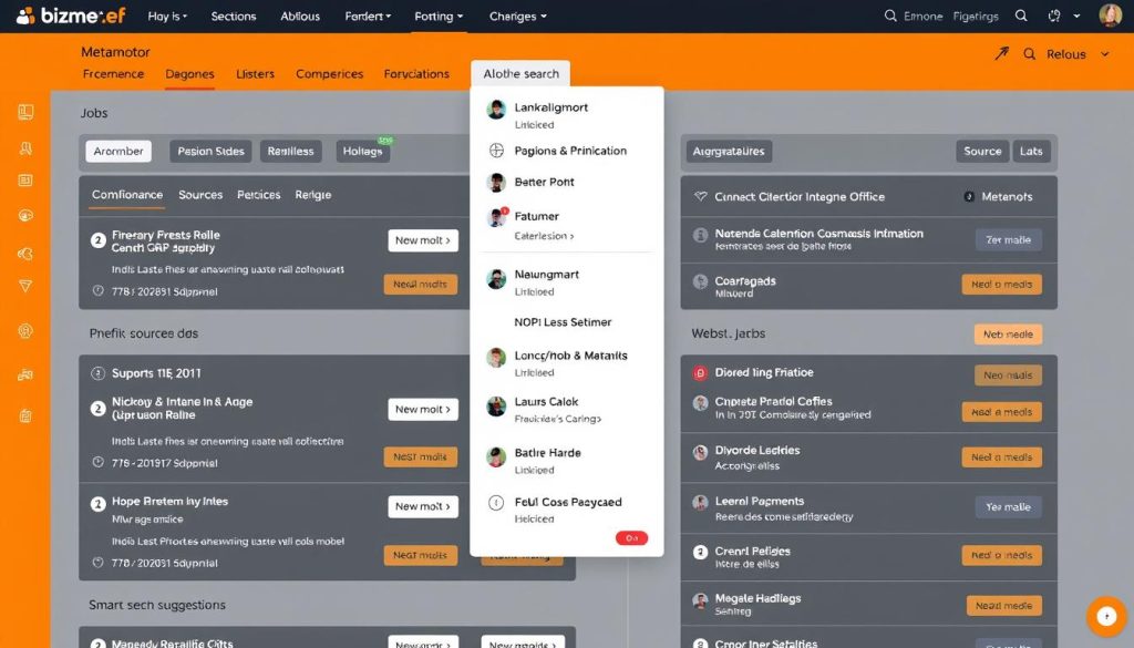 Interface du Métamoteur de Bizme.fr avec l'intégration de ChatGPT