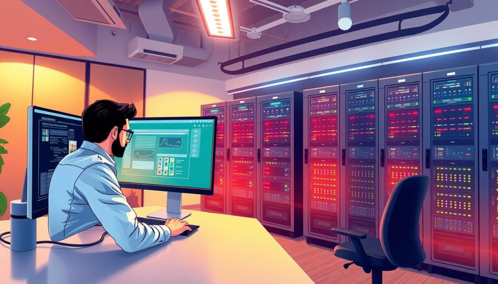 Machine locale et serveur interne comparés pour estimer le coût