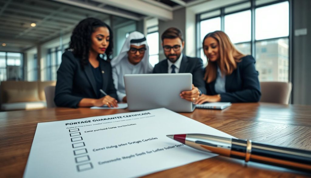 Portage guarantee certificate checklist
