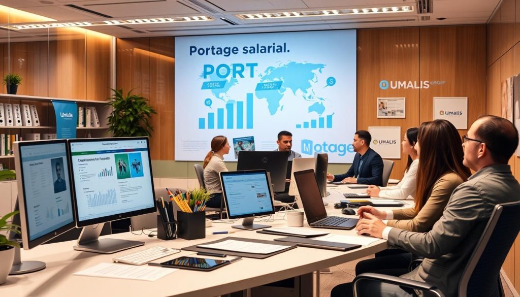 Portage salarial Verwaltung