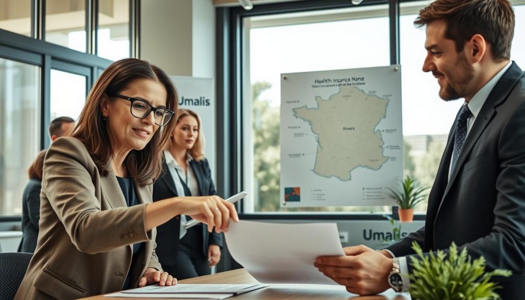 Portage salarial health insurance in France