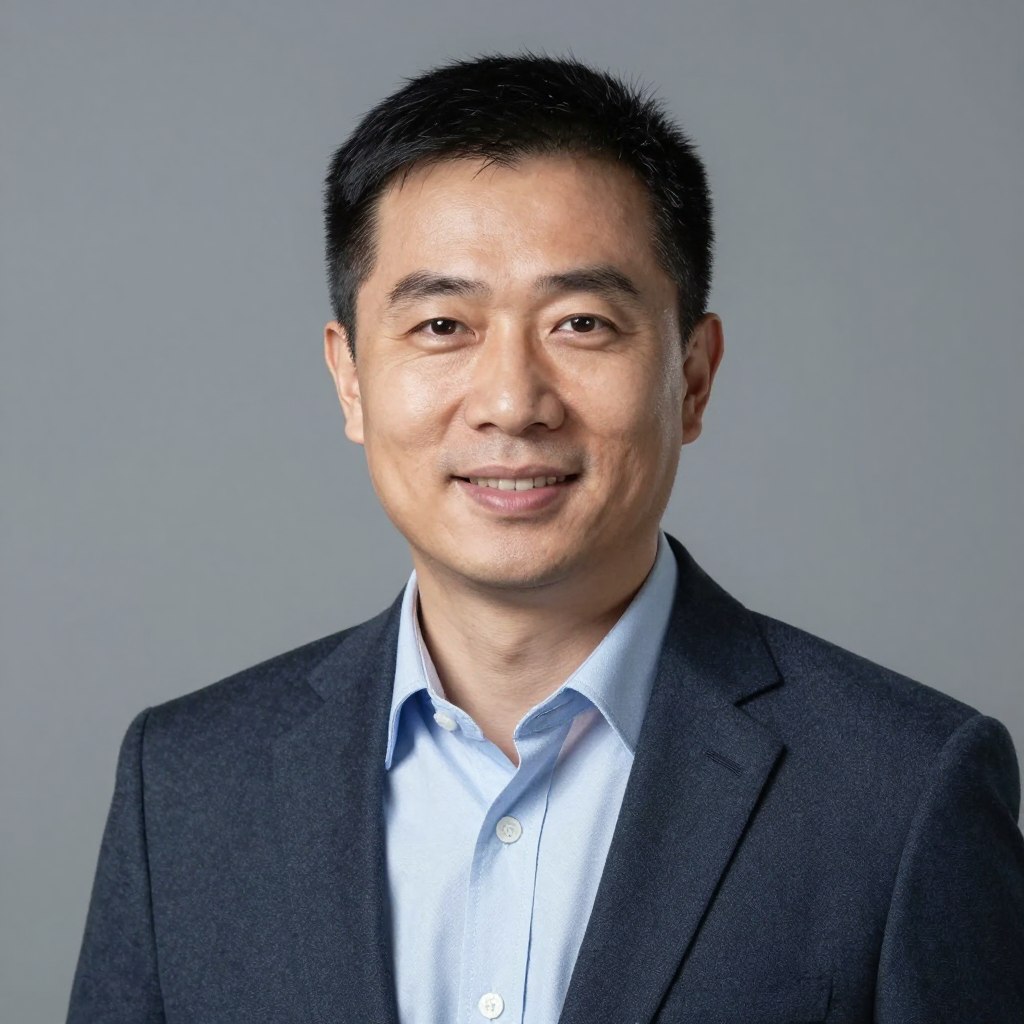 Portrait d'un consultant en informatique utilisant le simulateur