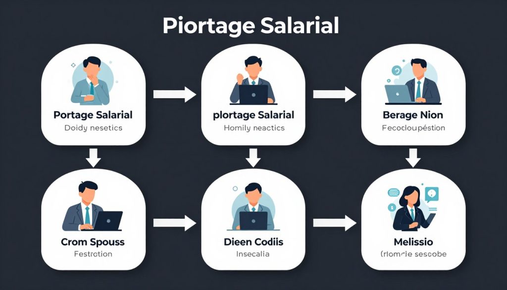 Processus étape par étape pour démarrer une activité en portage salarial