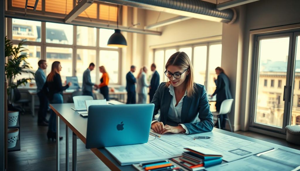 Professional project coordination in France