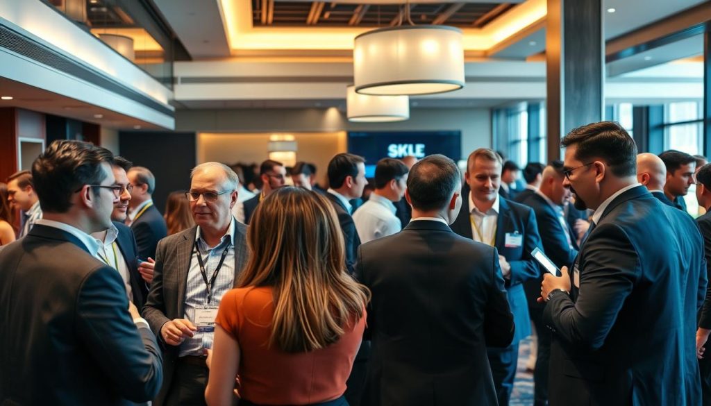 SKL Club scaling entrepreneurs attending an exclusive in-person event