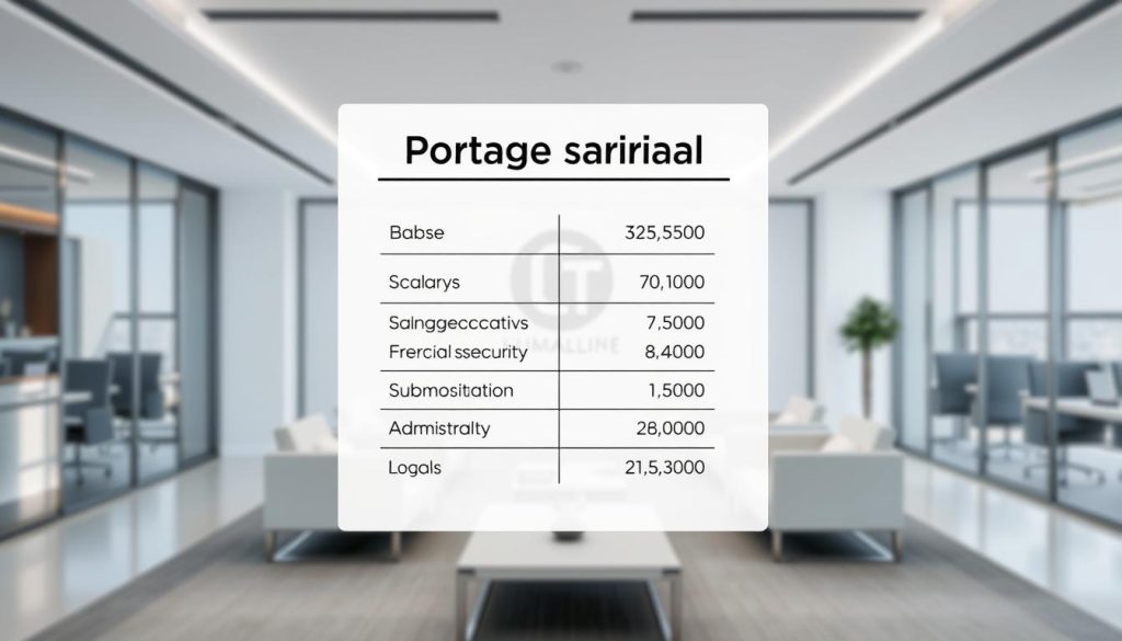 Salary breakdown and financial transparency in portage salarial