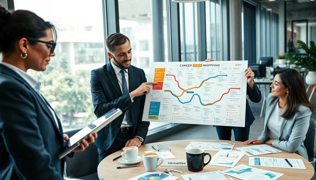 Setting clear career goals and mapping career path