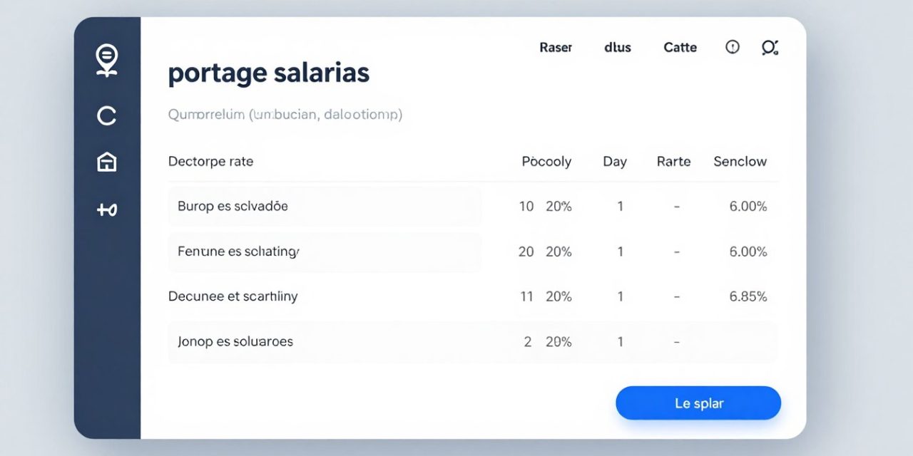 Simulateur de Revenus Portage Salarial : Calculez Votre Salaire en Quelques Clics