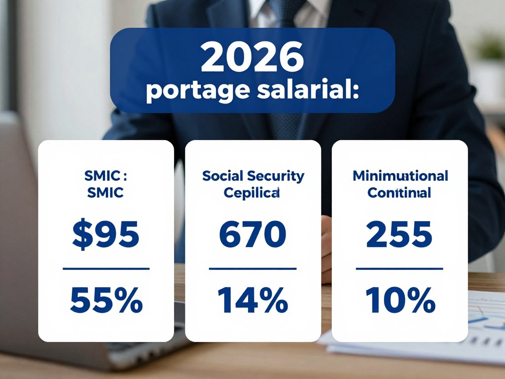 Tableau des chiffres clés du portage salarial 2026