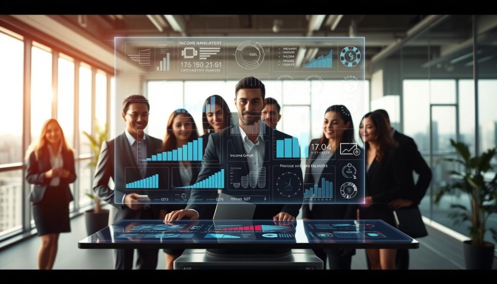 Umalis Income Simulator features