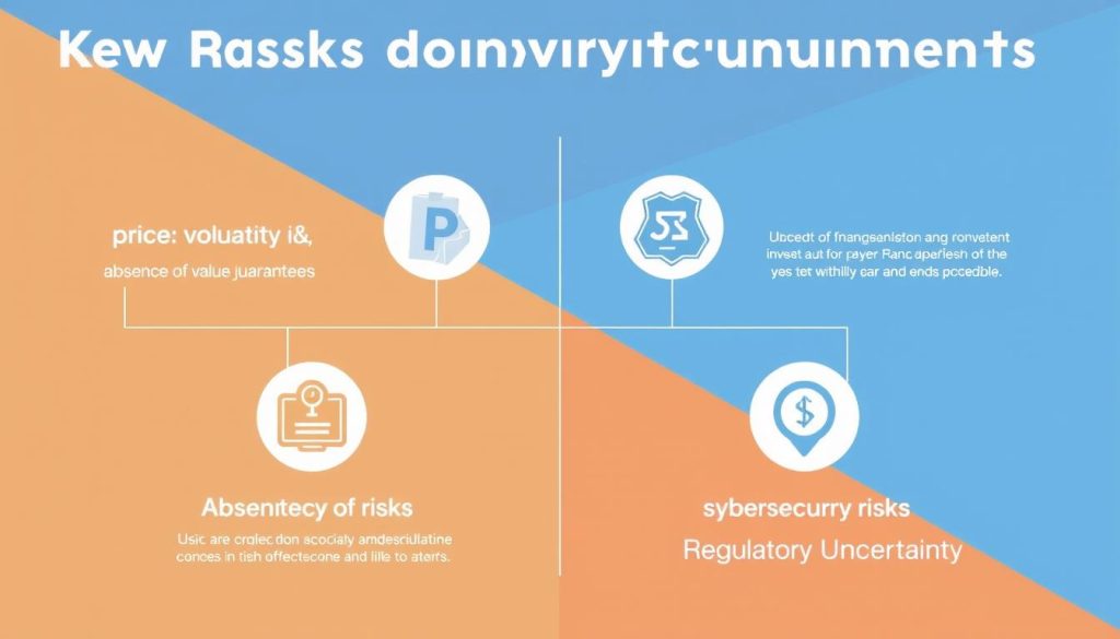 Visual representation of cryptocurrency risk factors for Umalis Group Bitcoin payroll allocation