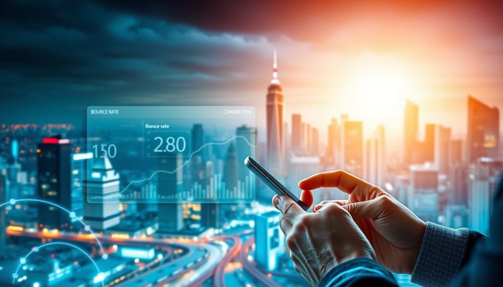 Website bounce rate and conversion optimization