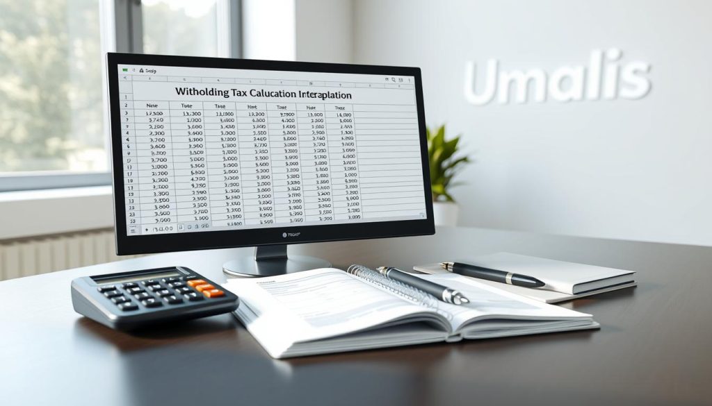 Withholding Tax Calculation