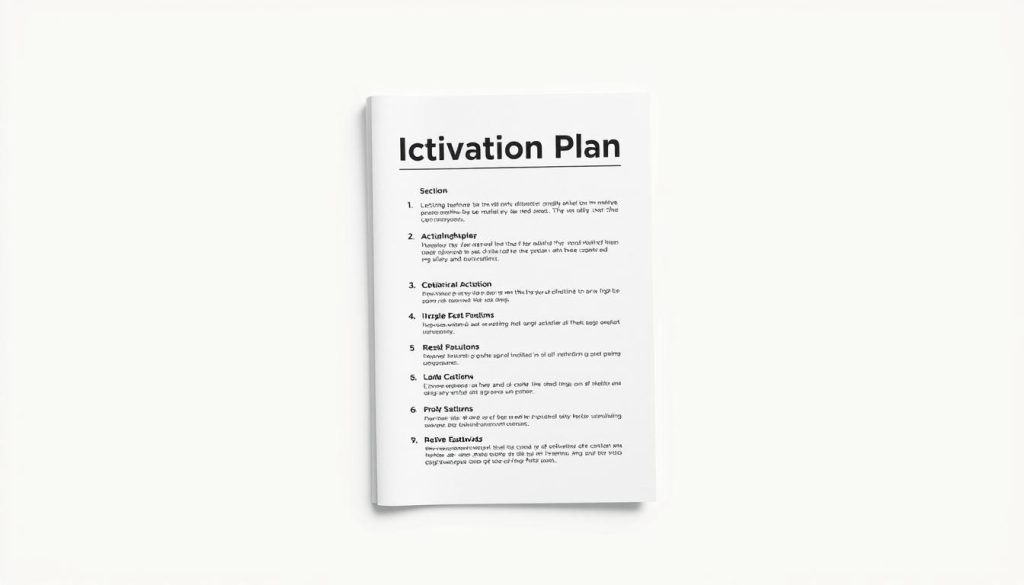 activation plan
