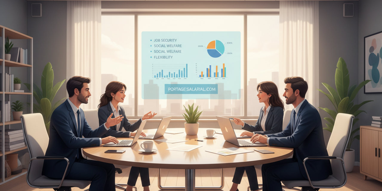 Avantages sociaux du portage salarial : ce qu&rsquo;il faut savoir