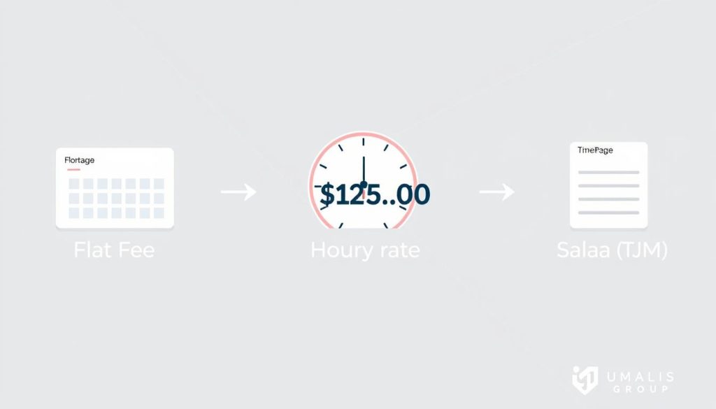 billing methods tjm thm flat fee portage salarial