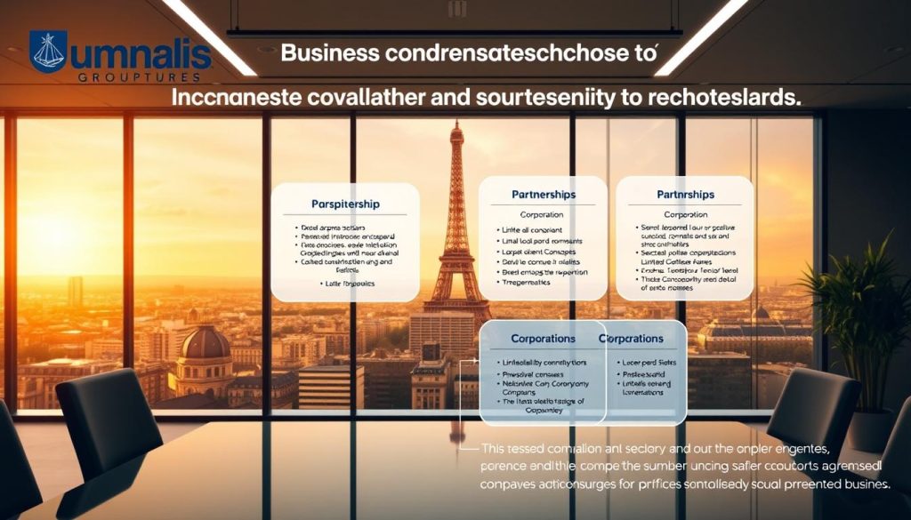 business structure comparison France