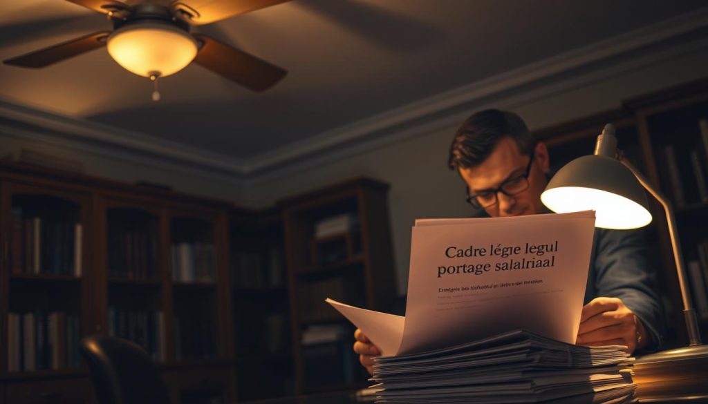 cadre légal portage salarial