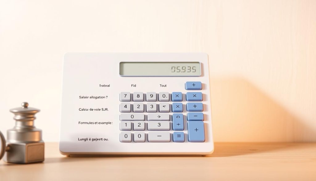 calcul SJR