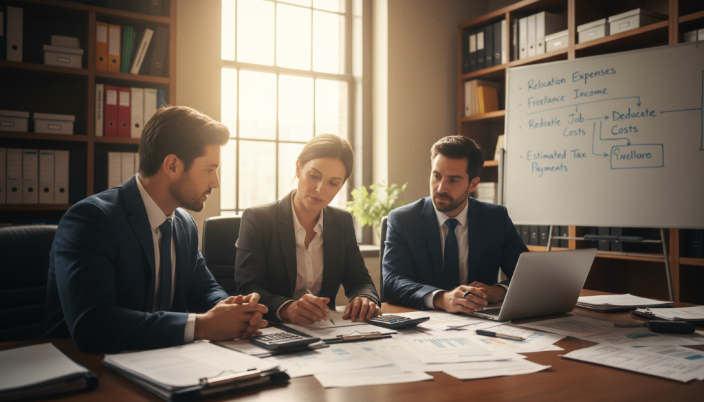 career transition tax reporting