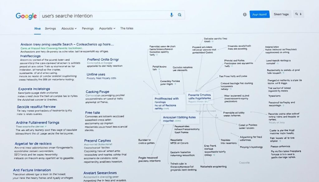 cartographie intentions google search