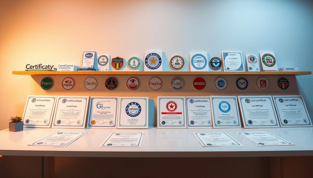 certifications