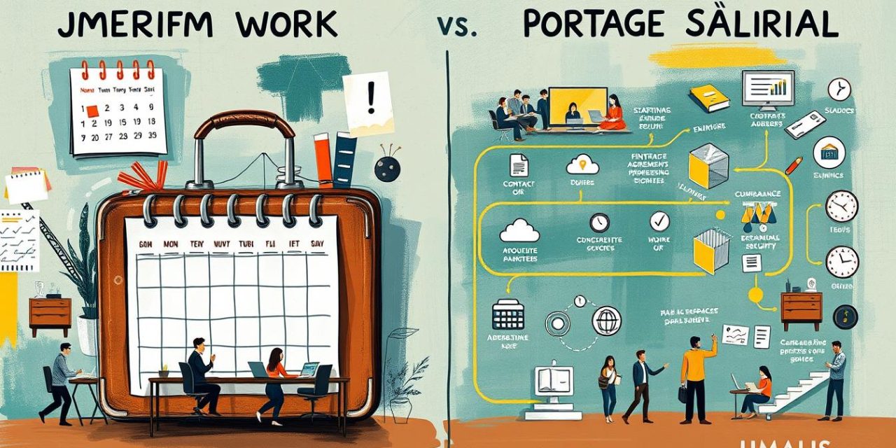 Interim or Portage Salarial: Which is the Better Choice for You?