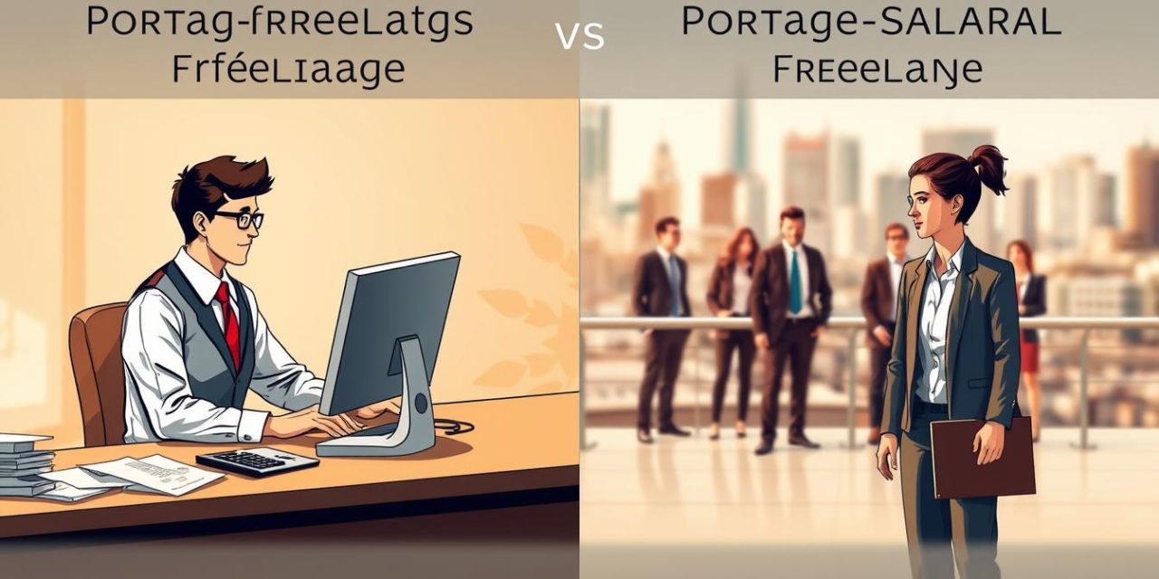 Comparaison entre portage salarial et statut d’indépendant : Conseils