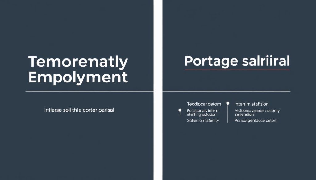 comparaison portage salarial et intérim