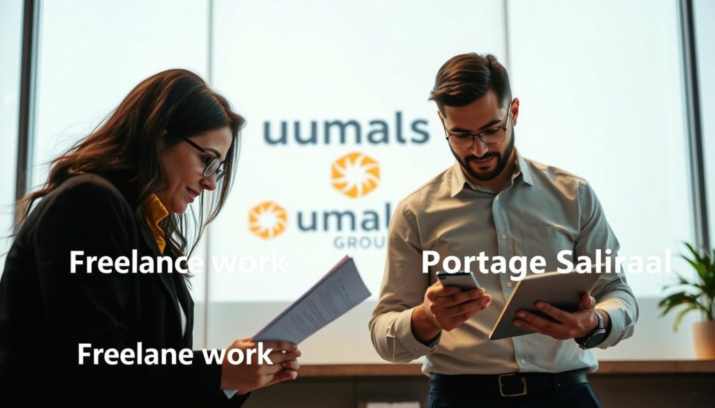 comparing freelance and portage salarial options