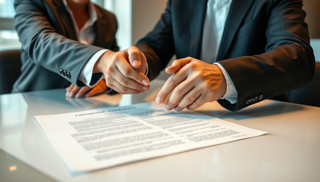 contrat commercial prestation