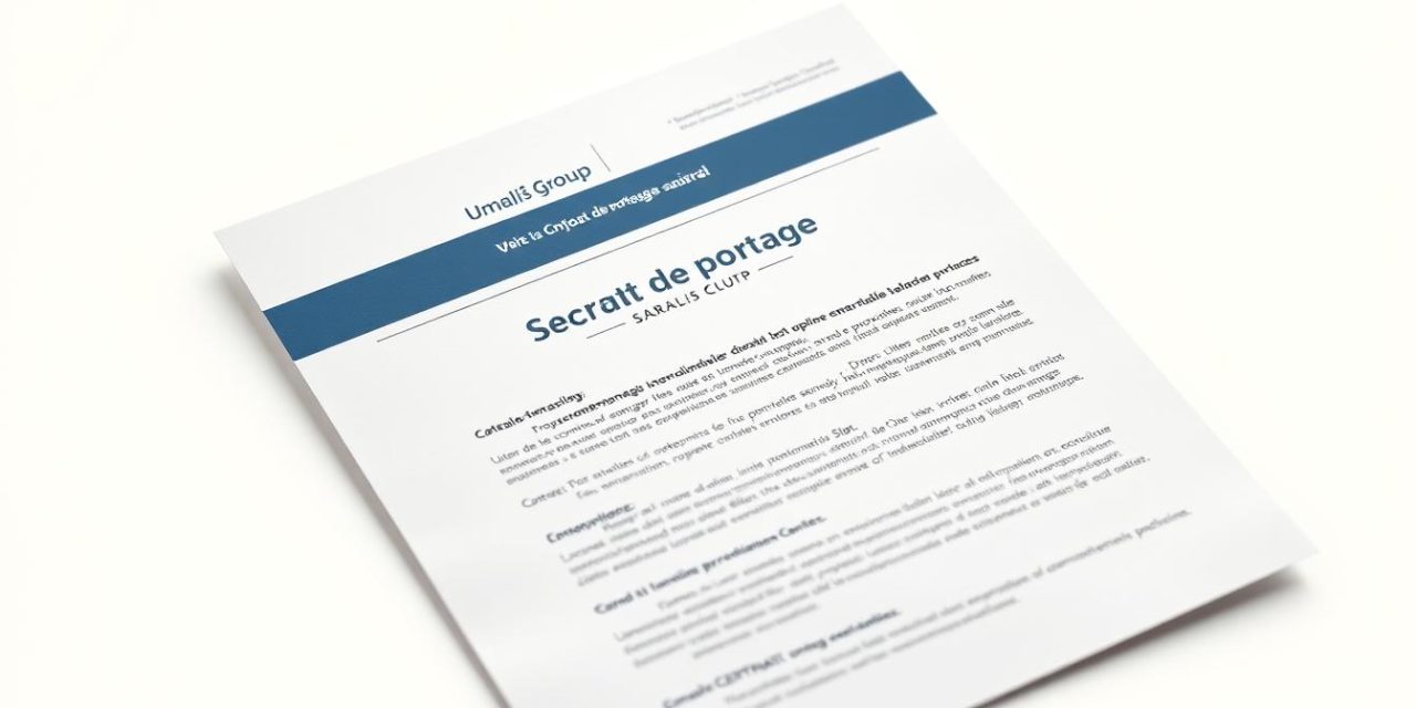 Contrat de portage salarial : sécurité pour professionnels indépendants