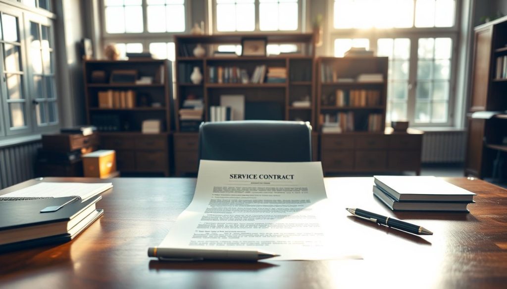 contrat de prestation de service