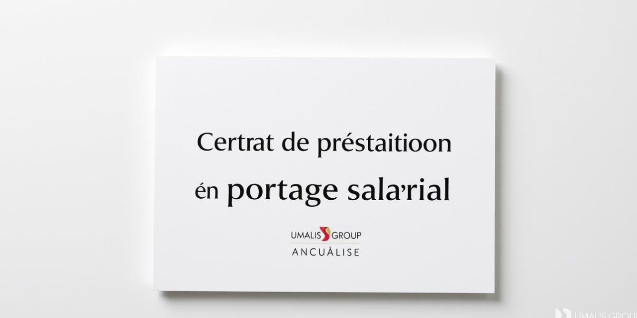 Contrat de prestation en portage salarial : Guide et Explications