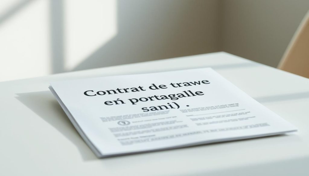 contrat travail portage salarial