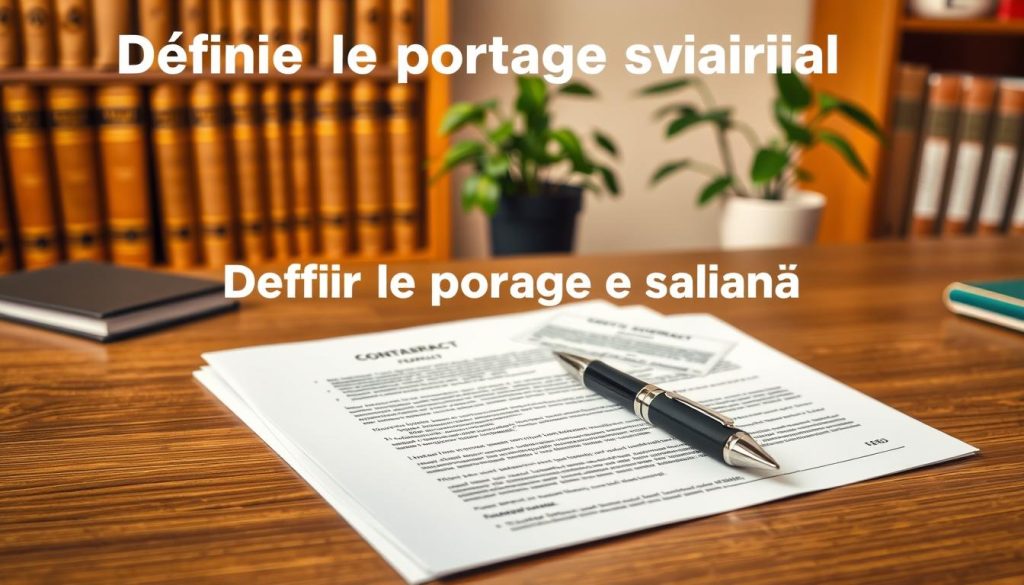 contrat travail portage salarial