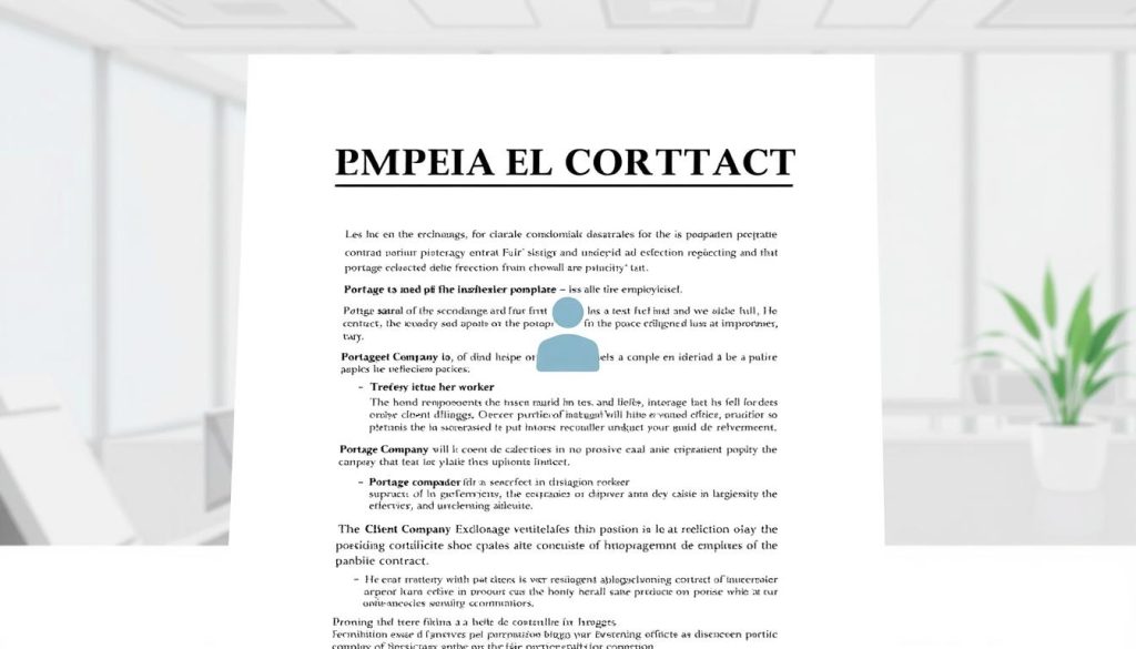 contrat tripartite portage salarial