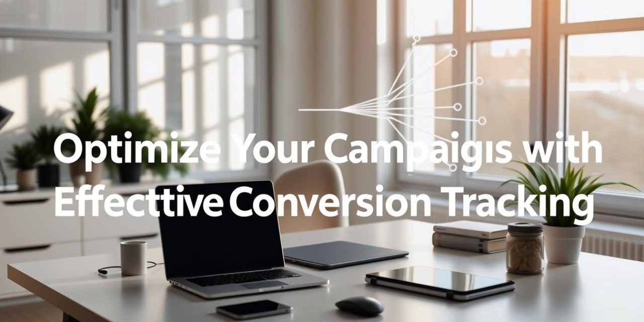 Optimize Your Campaigns with Effective Conversion Tracking