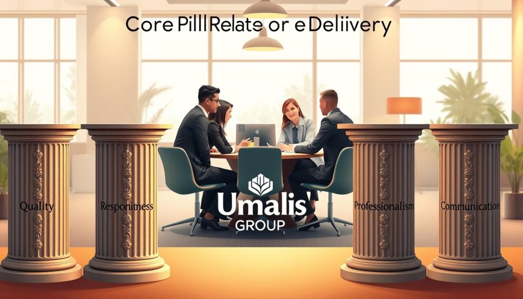 core pillars of service delivery