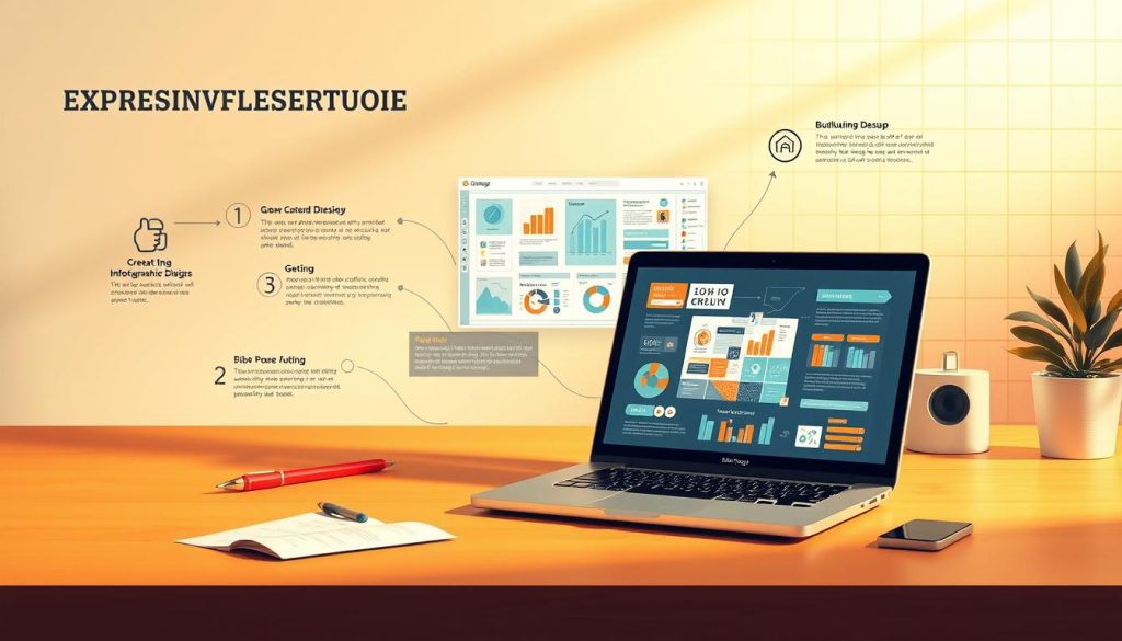 create infographic steps