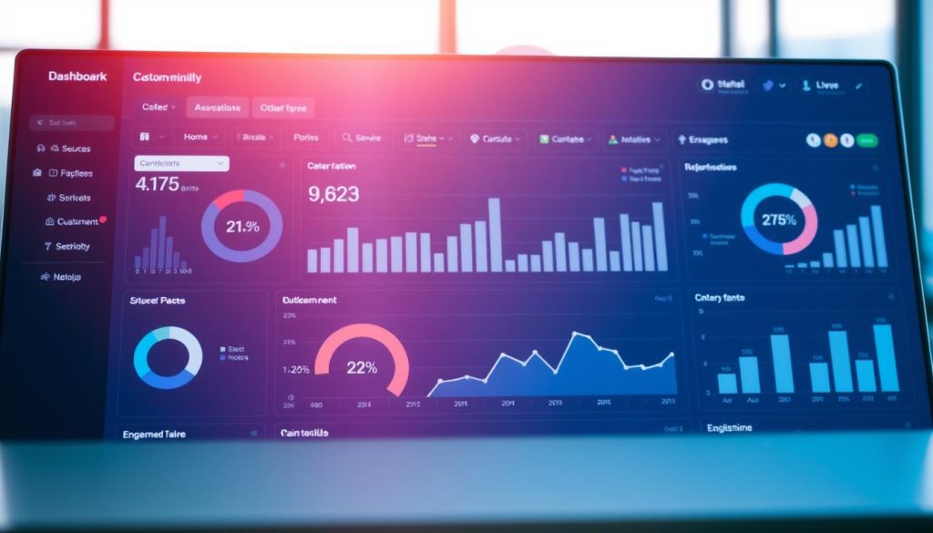 customer engagement metrics dashboard