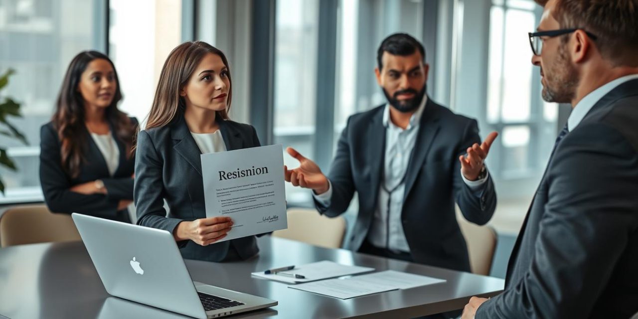 Votre démission en portage salarial : guide pratique