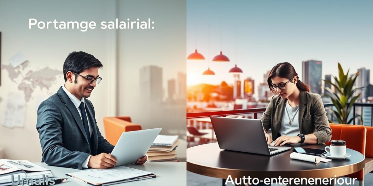 Différences clés entre Portage salarial et Auto-entrepreneur