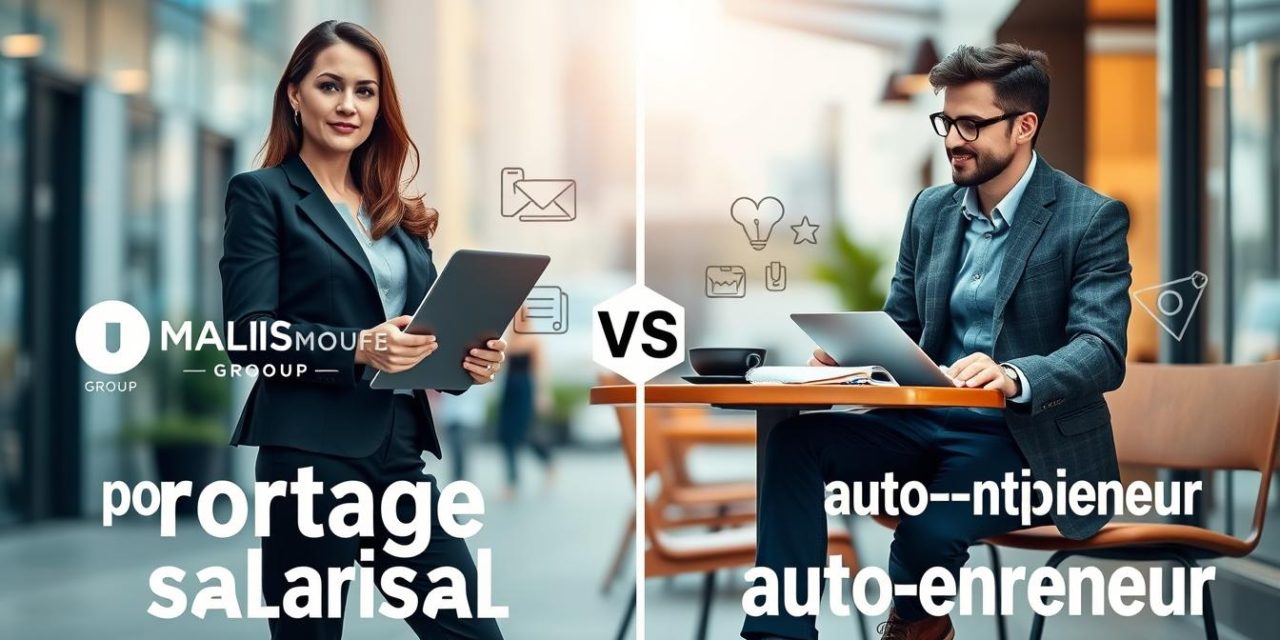 Portage salarial vs auto-entrepreneur : comprendre la différence