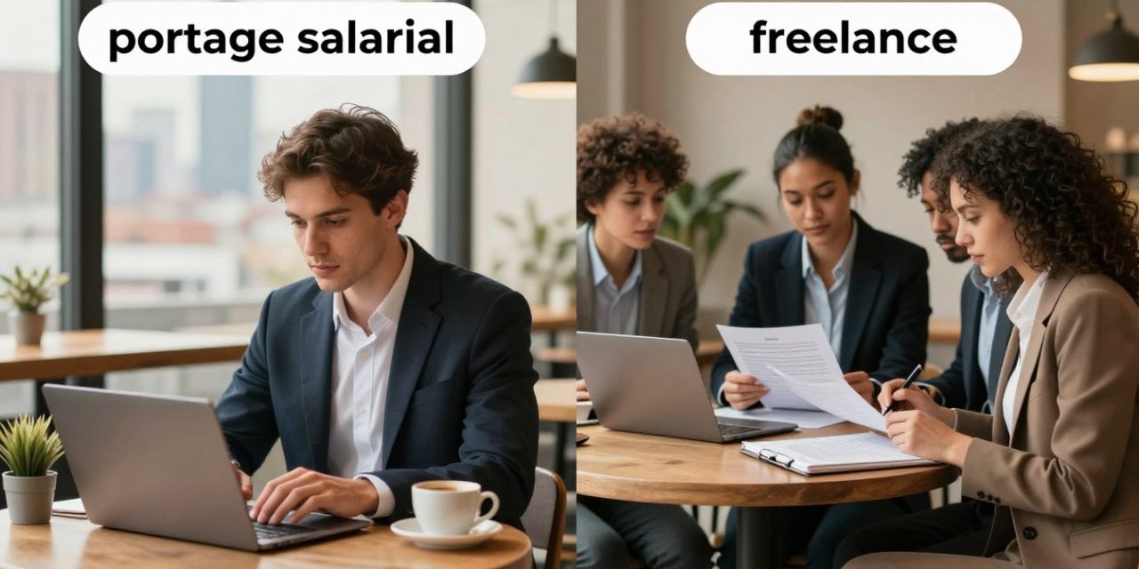 Quelle est la différence entre portage salarial et freelance ?