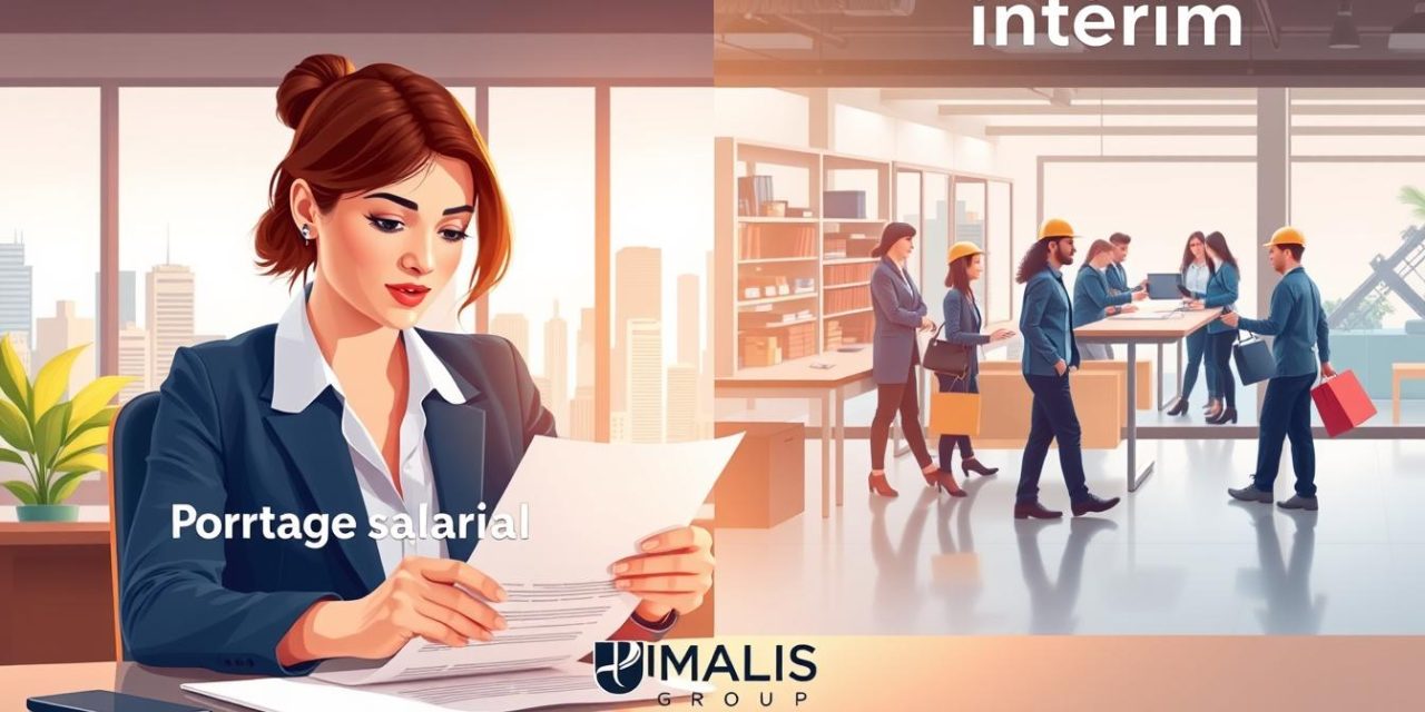 Quelle est la différence entre portage salarial et intérim ?