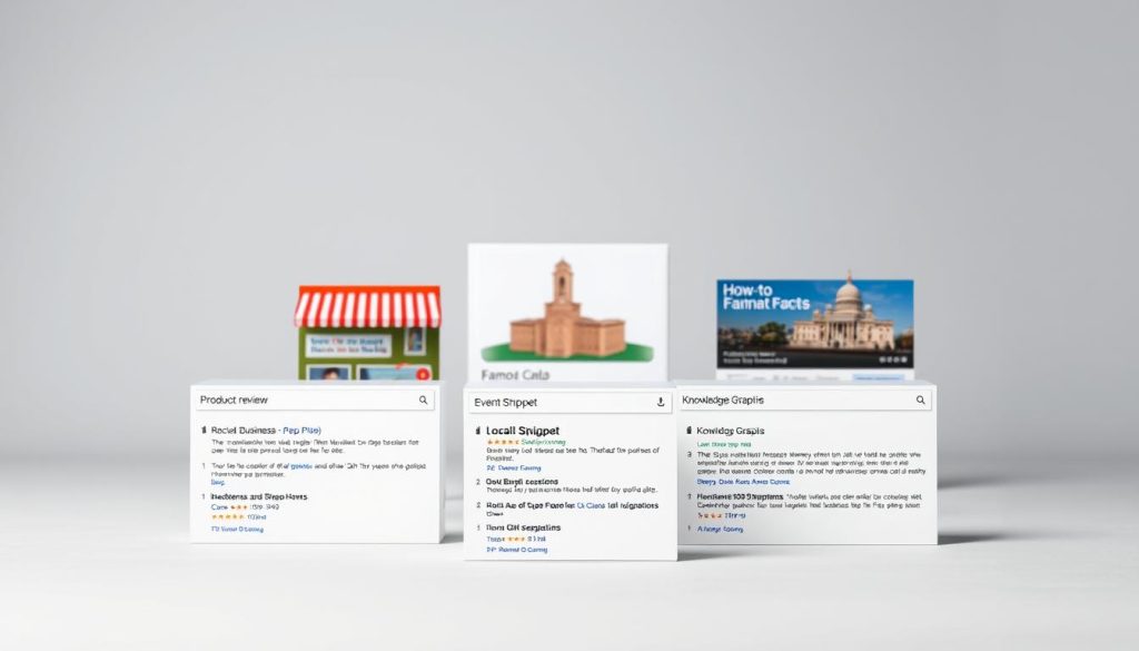 different rich snippet types examples