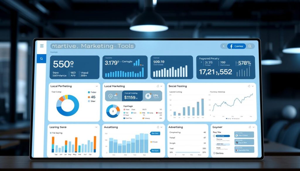 digital marketing tools dashboard