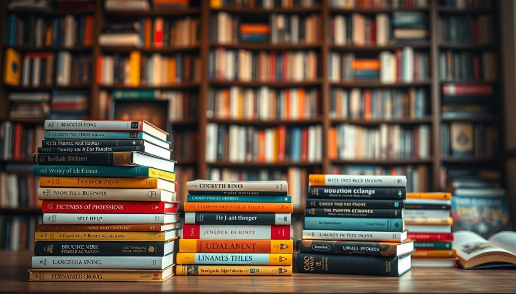 diverse book genres for professionals