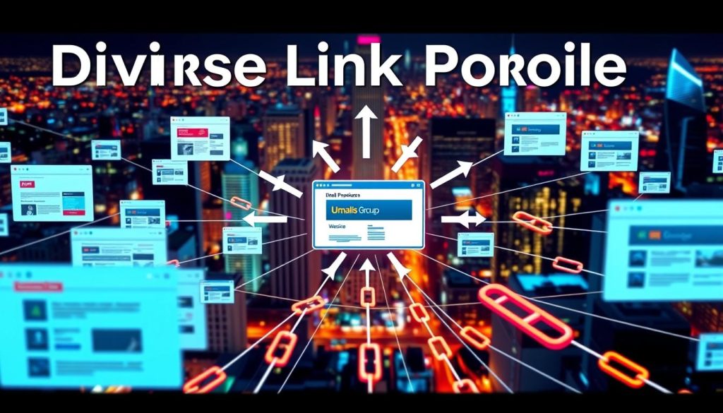 diverse link profile strategy